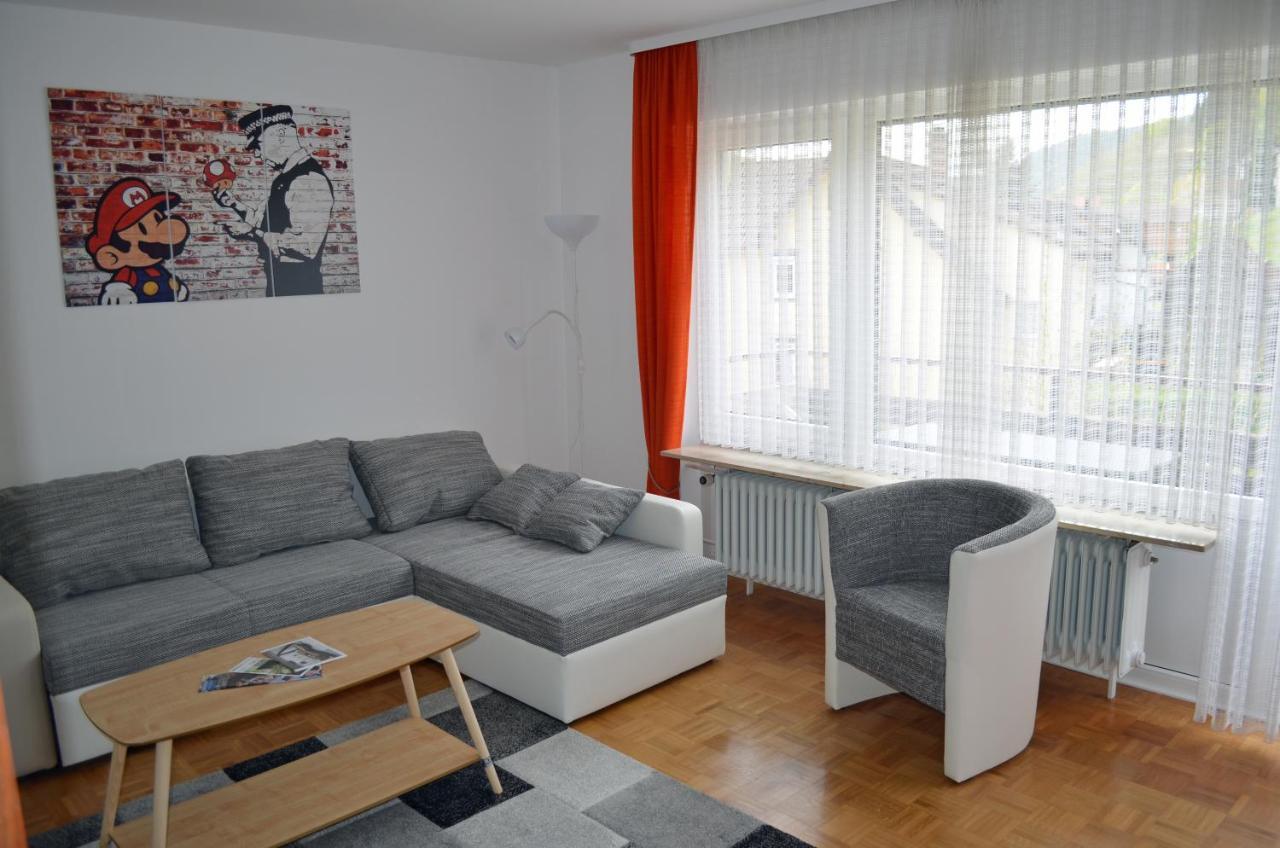 Ferienwohnung Am Kurpark Bad Wildbad Exterior foto